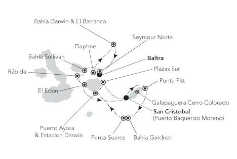 Silver Galapagos Route